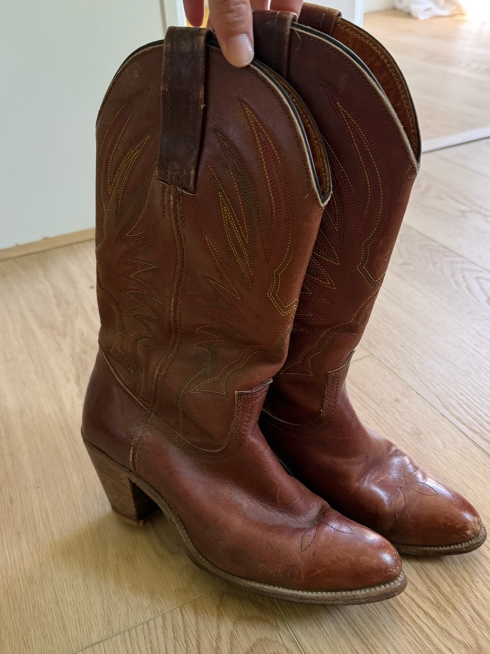 Vintage Frye cowboy boots